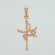Dije Fe 1.35gr / 3.3cm / Oro Rosa 18K &