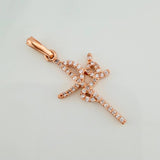Dije Fe 1.35gr / 3.3cm / Oro Rosa 18K &