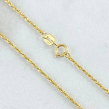 Cadena Lazo 1.15gr / 60cm / Oro Amarillo +3 18K *