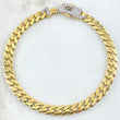 Pulso Cubano Infinito 9gr / 21cm / Oro Amarillo +4 18K ©
