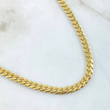 Cadena Cubana Infinito 18.95gr / 60cm / Oro Amarillo +4 18K *
