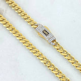 Cadena Cubana Infinito 18.25gr / 50cm / Oro Amarillo +4 18K