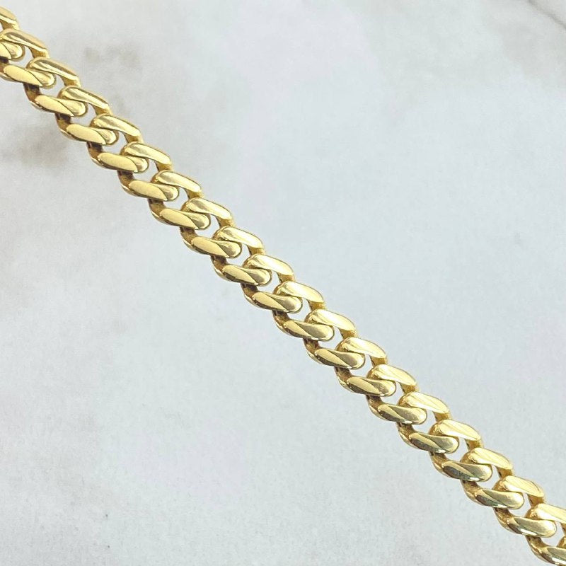 Cadena Cubana Infinito 18.95gr / 60cm / Oro Amarillo +4 18K *