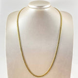 Cadena Cubana Monaco 18.95gr / 60cm / Oro Amarillo +4 18K ©