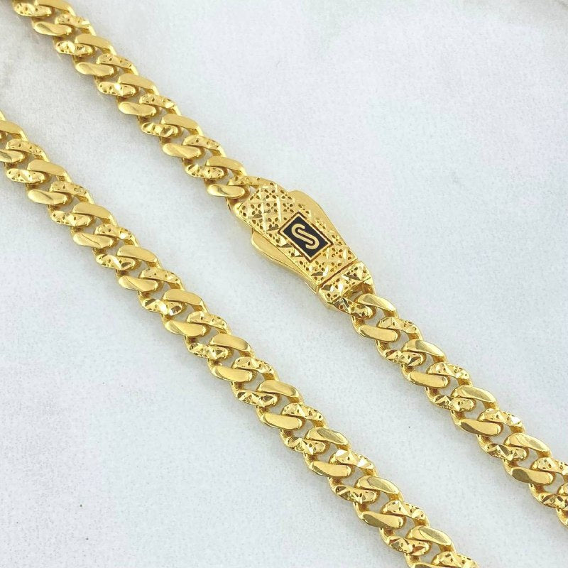Cadena Cubana Infinito 18.55gr / 60cm / Oro Amarillo +4 18K *