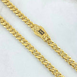 Cadena Cubana Monaco 18.9gr / 60cm / Oro Amarillo +4 18K ©