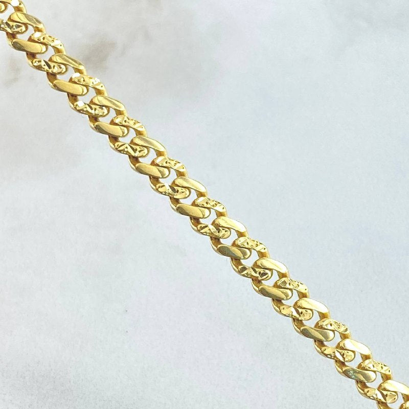 Cadena Cubana Infinito 18.55gr / 60cm / Oro Amarillo +4 18K *