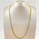 Cadena Cubana Infinito 18.55gr / 60cm / Oro Amarillo +4 18K *