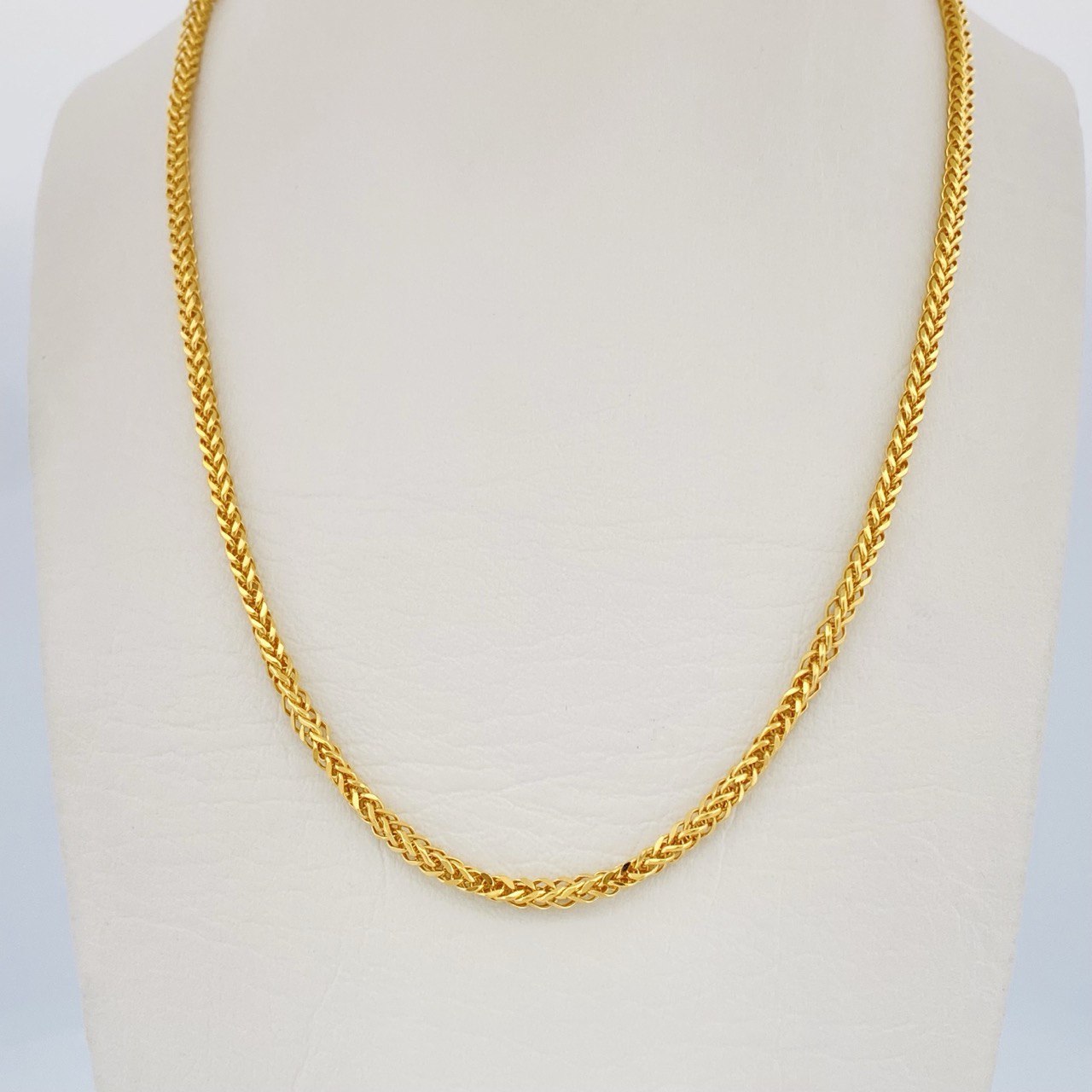 Cadena Franco 5.05gr / 45cm / Oro Amarillo +3 18K &