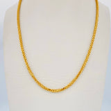 Cadena Franco 5.05gr / 45cm / Oro Amarillo +3 18K &