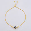 Pulso Franco Ojo Turco 2.85gr / 4cm-23cm / 3mm Oro Amarillo 18K
