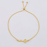 Pulso Franco Llave Gradual 2.35gr / 6cm-23cm / 3mm Oro Amarillo 18K