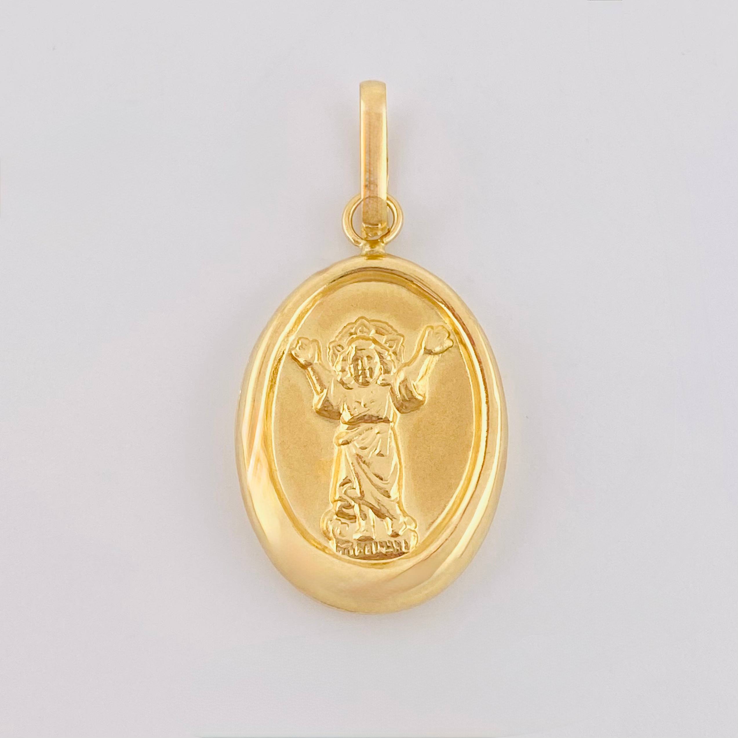 Dije Divino Niño 1.2gr / 2.8cm / Oro Amarillo 18K