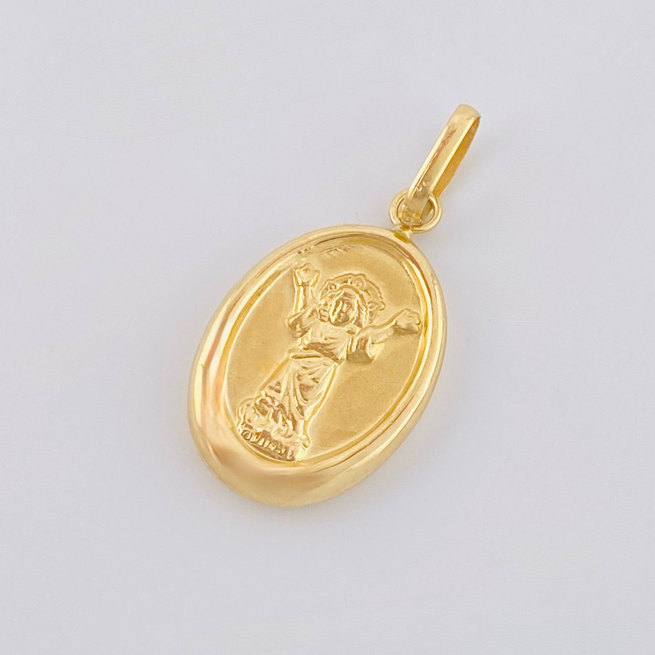 Dije Divino Niño 1.25gr / 2.9cm / Oro Amarillo 18K
