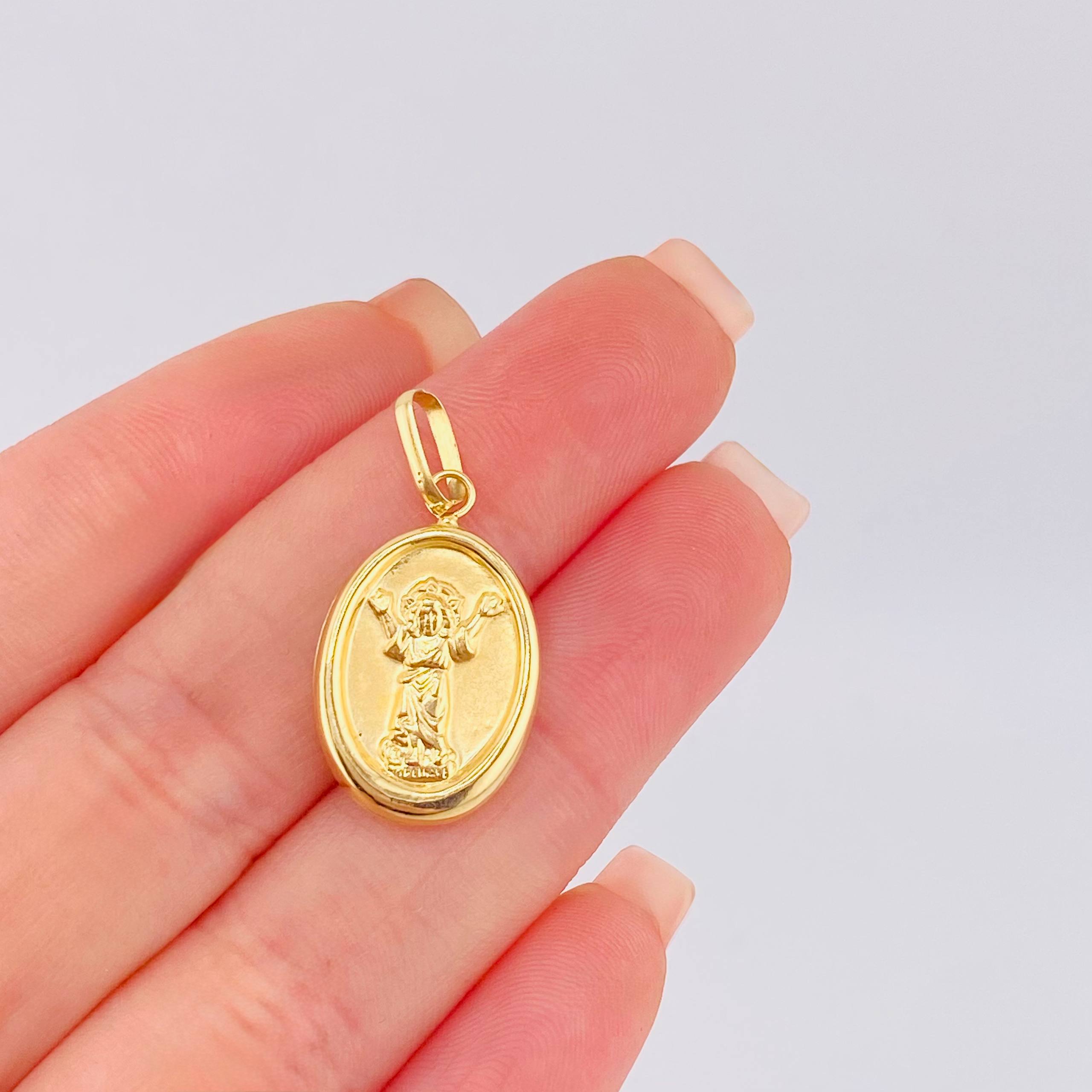 Dije Divino Niño 1.25gr / 2.9cm / Oro Amarillo 18K
