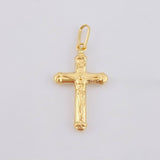 Dije Cruz Cristo 0.7gr / 2.8cm / Oro Amarillo 18K *