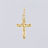 Dije Cruz Cristo 0.7gr / 2.9cm / Oro Amarillo 18K ©