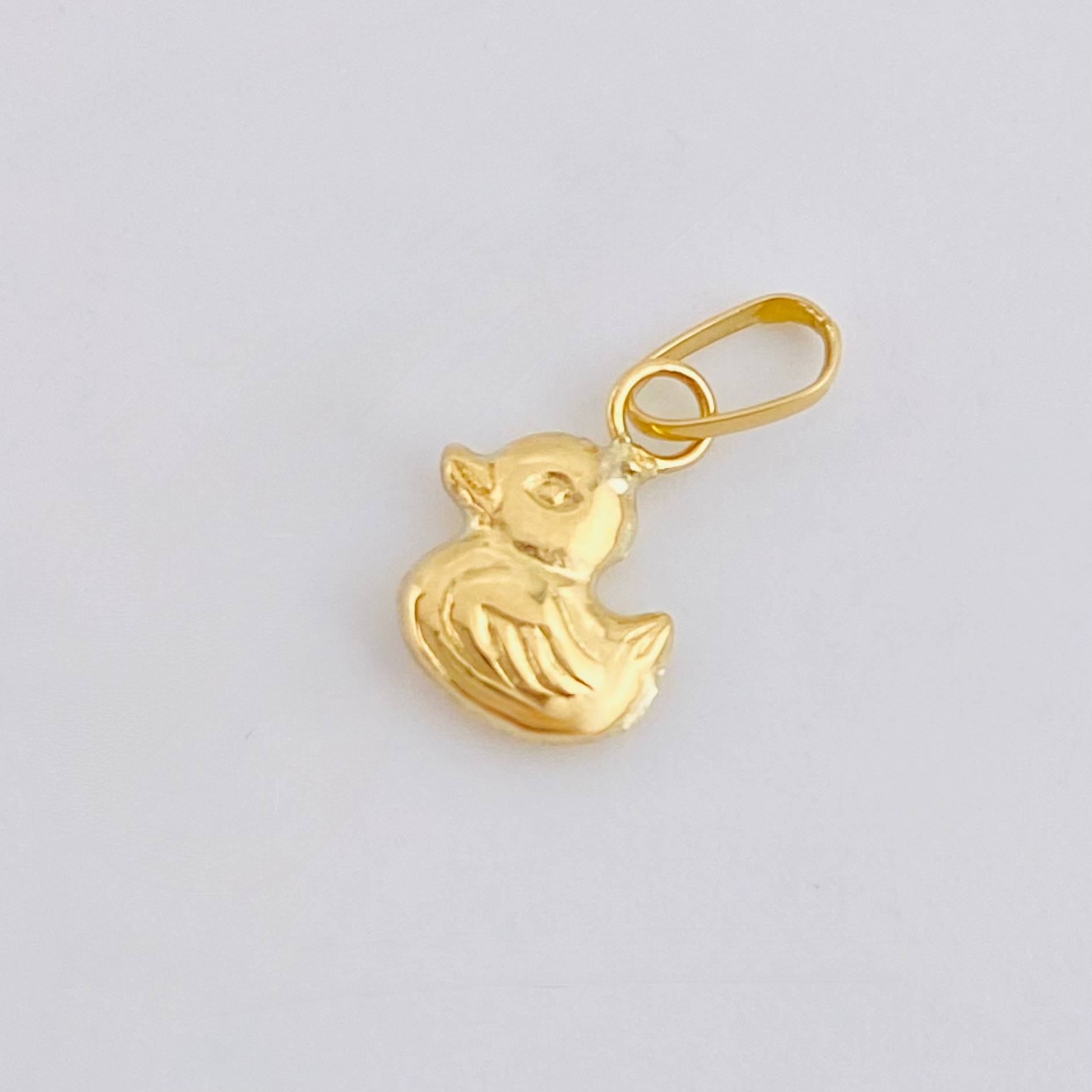 Dije Patos 0.2gr / 1cm / Oro Amarillo 18K