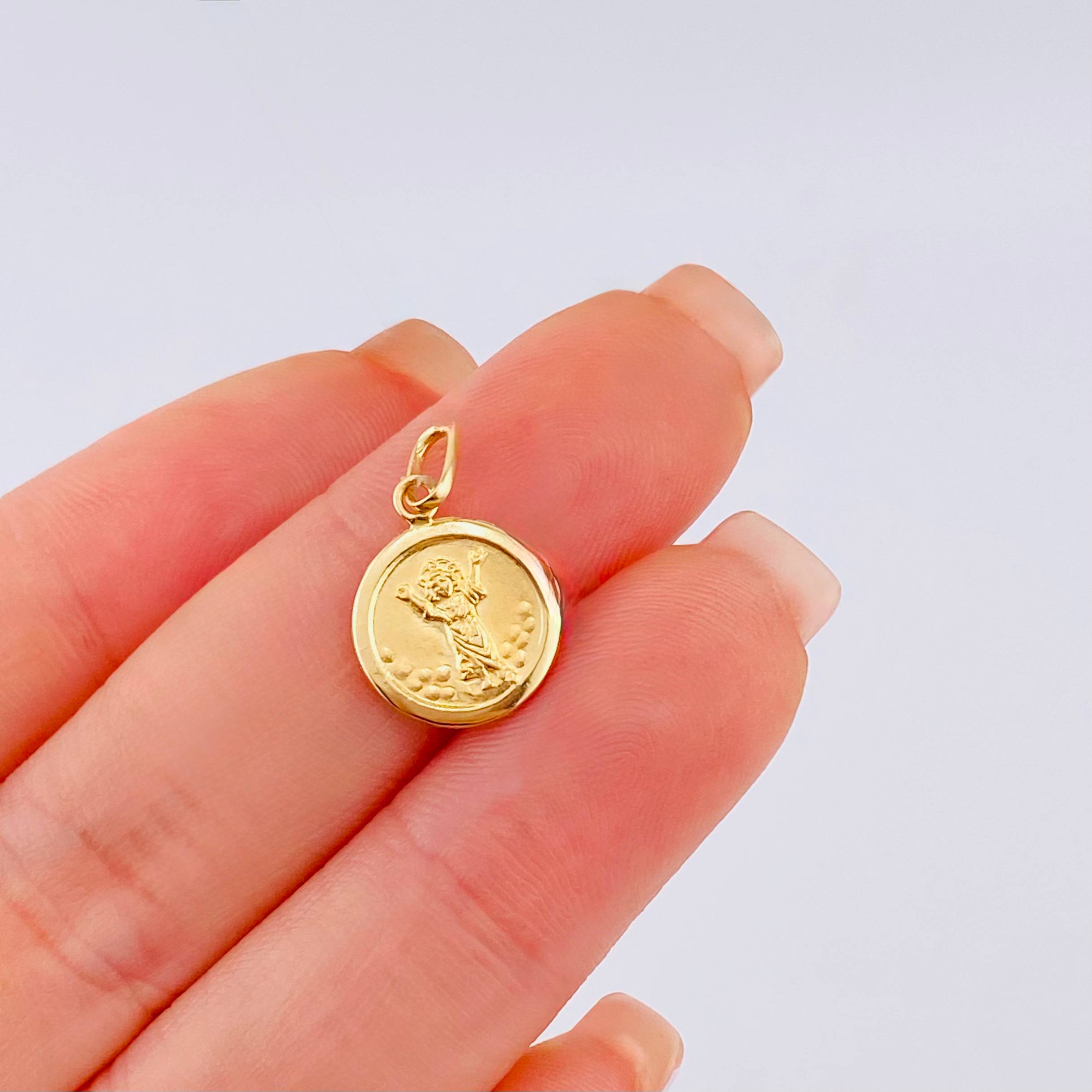Dije Divino Niño 0.5gr / 1.7cm / Oro Amarillo 18K