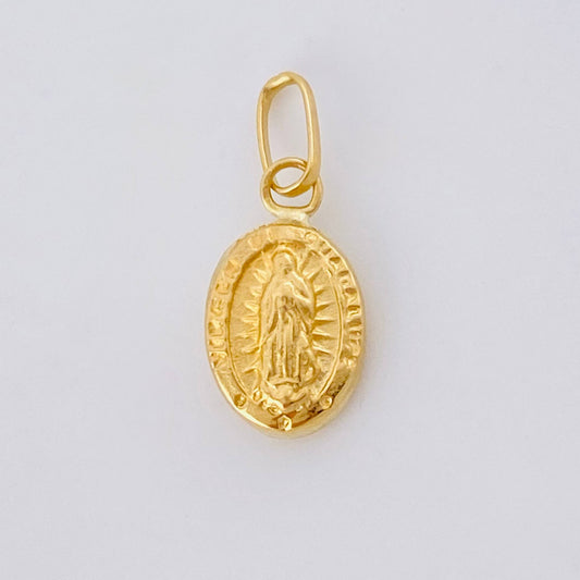 Dije Virgen Guadalupe 0.3gr / 1.2cm / Oro Amarillo 18K *