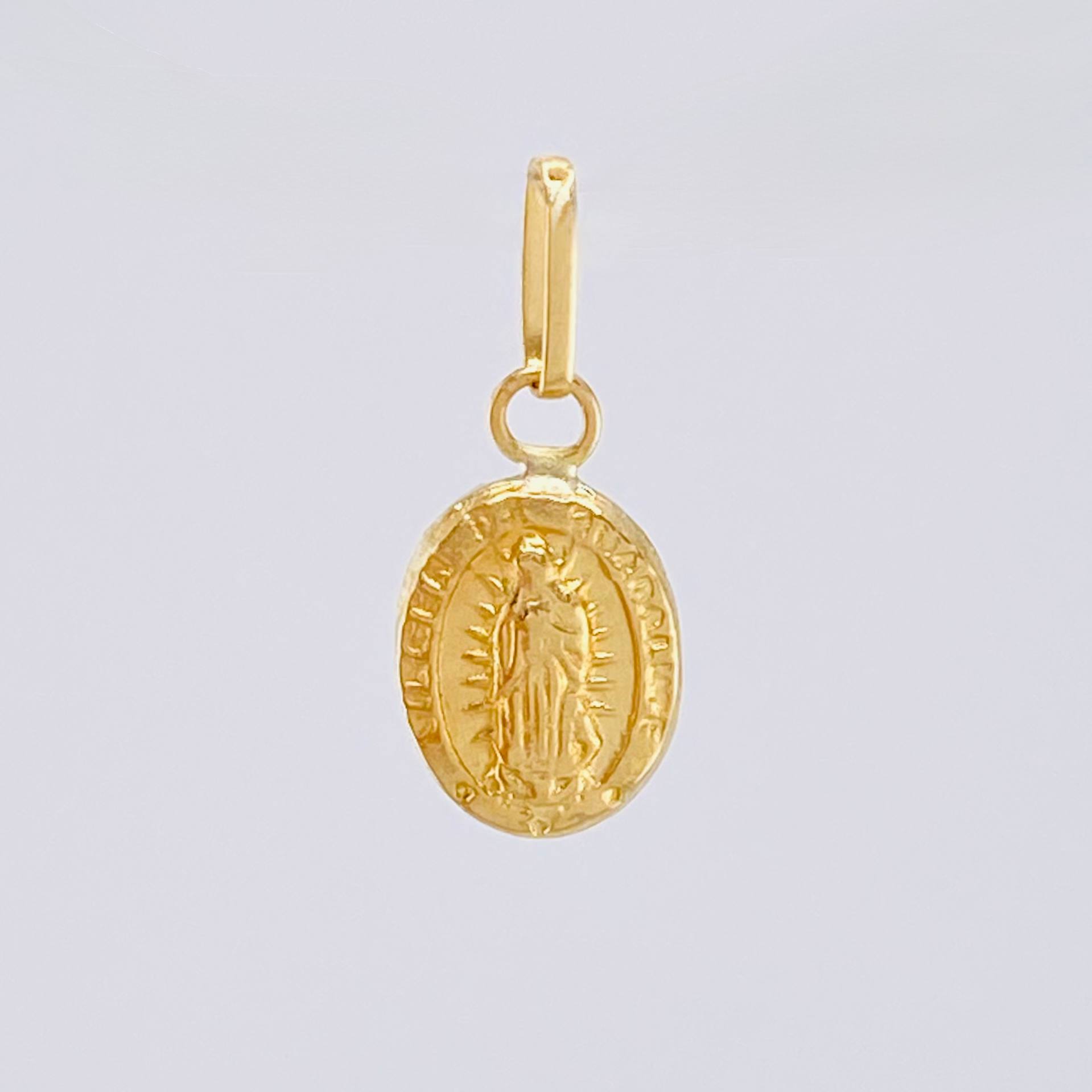 Dije Virgen Guadalupe 0.3gr / 1.2cm / Oro Amarillo 18K *