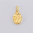 Dije Virgen Milagrosa 0.4gr / 1.6cm / Oro Amarillo 18K