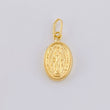 Dije Virgen Milagrosa 0.4g / 1.7cm Oro Amarillo 18K