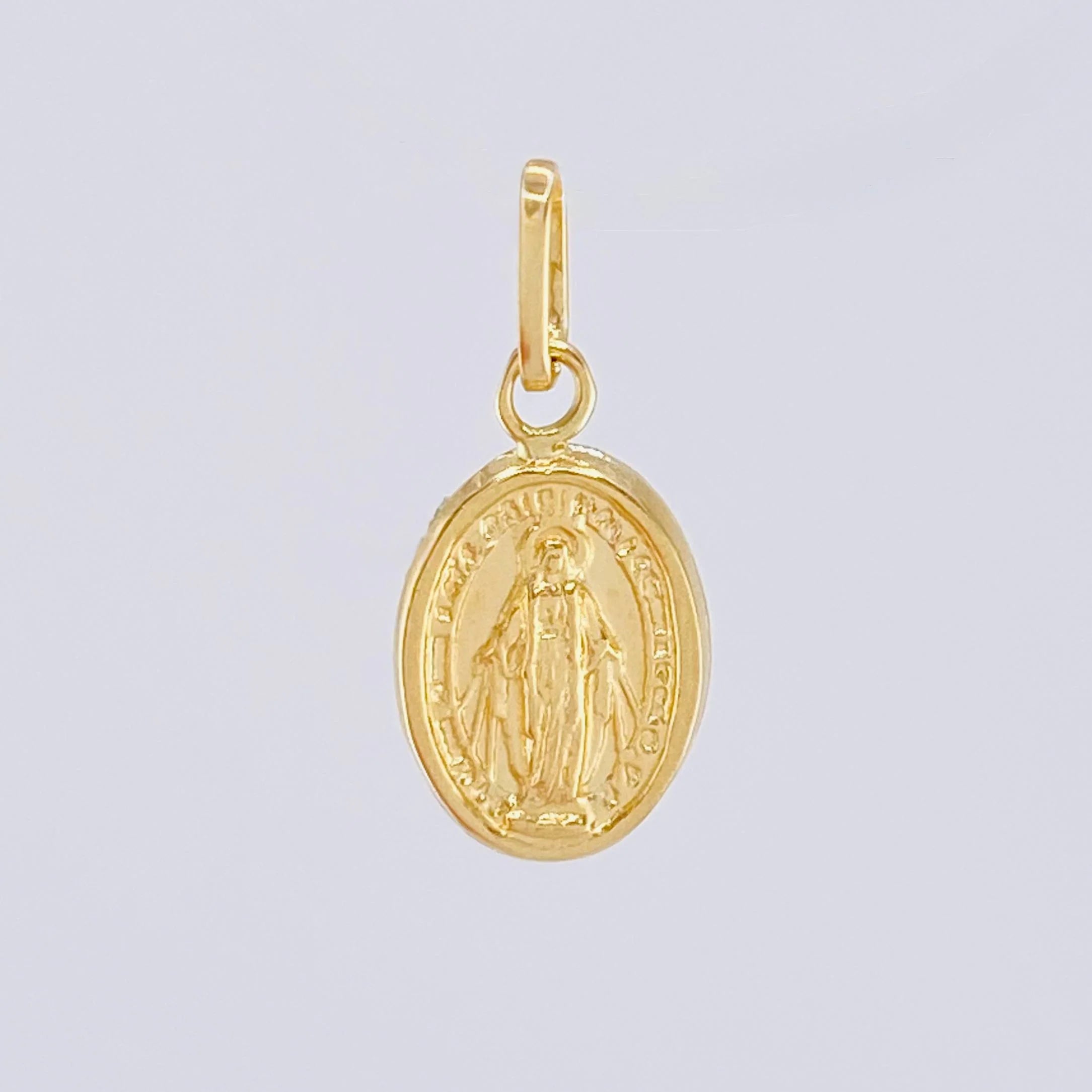 Dije Virgen Milagrosa 0.45g / 1.7cm Oro Amarillo 18K