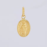 Dije Virgen Milagrosa 0.4gr / 1.5cm / Oro Amarillo 18K *