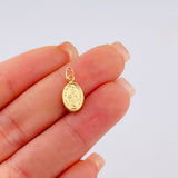 Dije Virgen Milagrosa 0.4gr / 1.5cm / Oro Amarillo 18K *