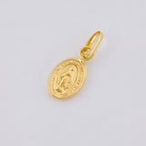Dije Virgen Milagrosa 0.4gr / 1.4cm / Oro Amarillo 18K *