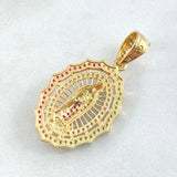 Dije Virgen de Guadalupe 4.35gr / 3.5cm / Oro Amarillo 18K *