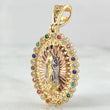 Dije Virgen Guadalupe 4.6gr / 3.5cm / Tres Oros 18K *