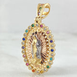 Dije Virgen Guadalupe 4.6gr / 3.5cm / Tres Oros 18K *