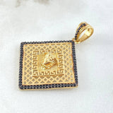 Dije Medusa Tribal 5.2gr / 4.2cm / Oro Amarillo 18K *