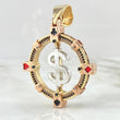 Dije Signo Peso  20gr / 5.5cm / Oro Amarillo 18K *
