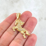 Dije Caballo 4.4gr / 4.2cm / Oro Amarillo 18K *