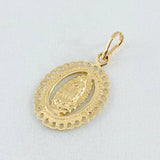 Dije Virgen de Guadalupe 0.95gr / 2.4cm / Oro Amarillo 18K *