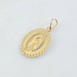 Dije Virgen de Guadalupe 1.05gr / 2.3cm / Oro Amarillo 18K ©