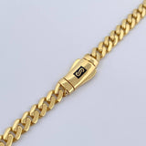 Cadena Cubana Infinito 19.7gr / 60cm / Oro Amarillo +4 18K $
