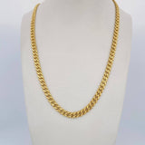 Cadena Cubana Infinito 18.85gr / 60cm / Oro Amarillo +4 18K $