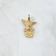 Dije San Miguel Arcángel De 2.45gr / 2.5cm / Liso Oro Amarillo 18K ©