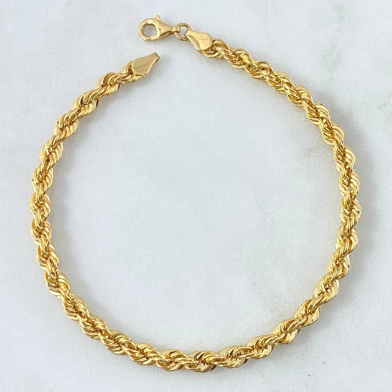 Pulso Lazo 3.7gr / 18cm / 3.9mm Oro Amarillo +3 18K ©
