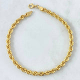Pulso Lazo 3.65gr / 19cm / 3.9mm Oro Amarillo +3 18K ©