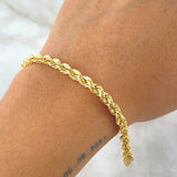 Pulso Lazo 3.7gr / 18cm / 3.9mm Oro Amarillo +3 18K ©