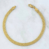 Pulso Chino 3.05gr / 19cm / 4.4mm Oro Amarillo +0 18K