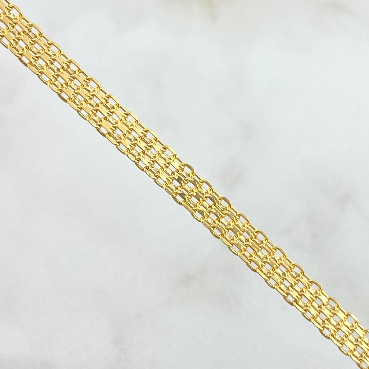 Pulso Chino 3.05gr / 19cm / 4.4mm Oro Amarillo +0 18K