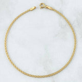 Pulso Chino 1.5gr / 20cm / 1.7mm Oro Amarillo +1 18K