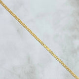 Pulso Chino 1.55gr / 17.5cm / 1.7mm Oro Amarillo +1 18K
