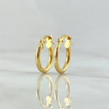 Candongas Lore 1.15gr / 1.4cm / Entorchadas Oro Amarillo 18K